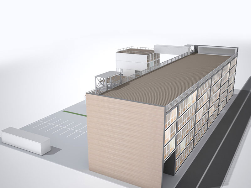 Example of a building for 1 bedroom container homes