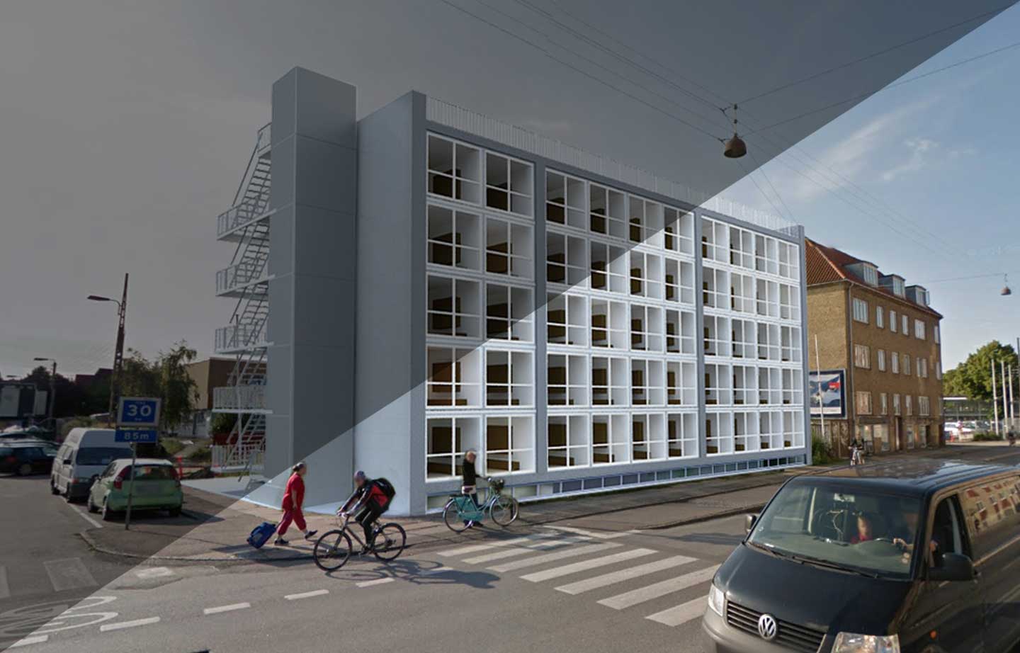 LIAB Apartments from ISO steel frame pods
