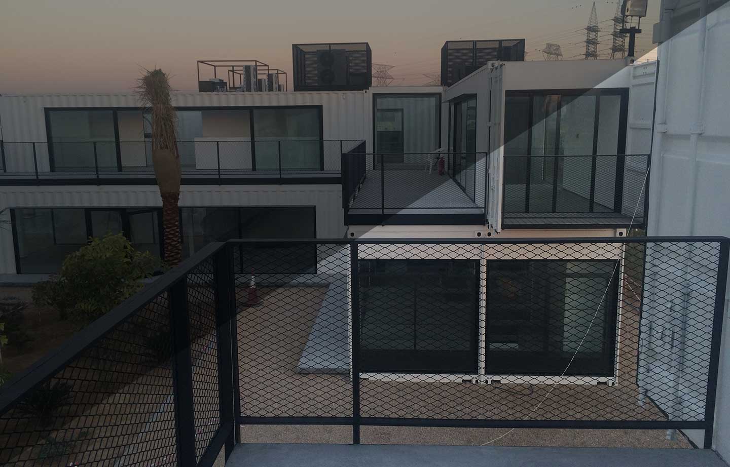 LIAB Office Park from ISO steel frame pods