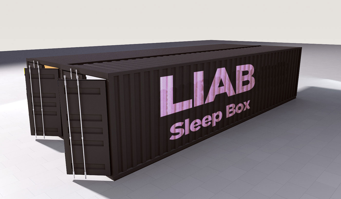 LIAB Sleep Box - the best most ecofriendly place to sleep