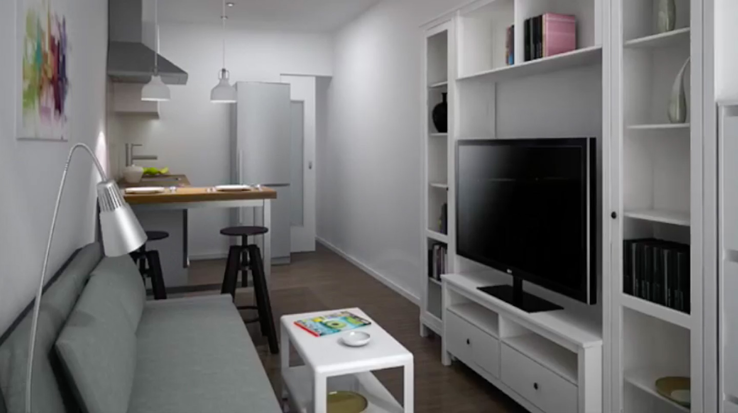 1 bedroom flex condo